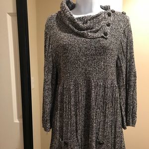 Knit dress or tunic.
